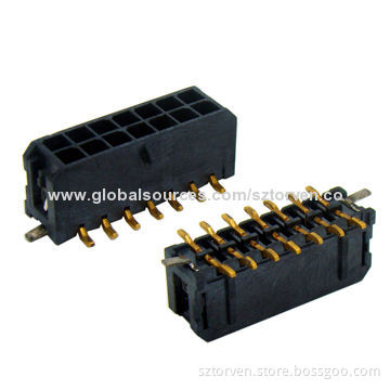 4 to 24-pin SMD Type Power Connectors with 3.0mm Pitch, 5A AC/DC Current RatingNew